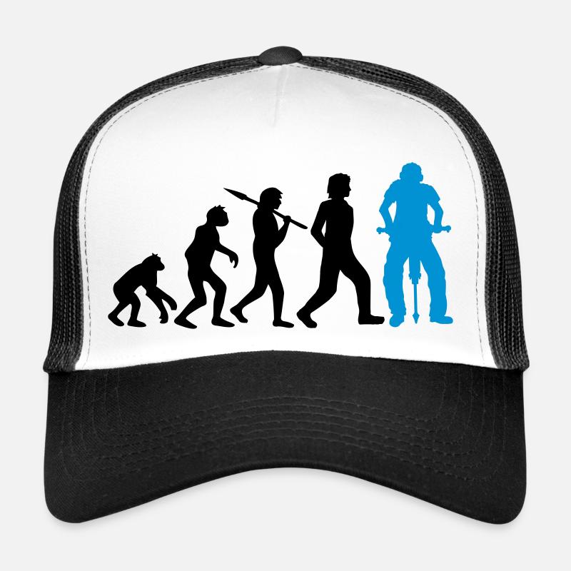 Logo Evolution Jackhammer Trucker Cap