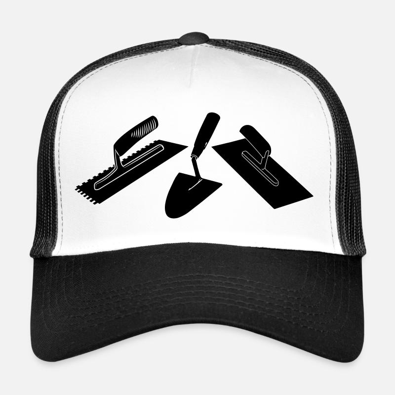 Outils maçonniques en stuc Casquette trucker 