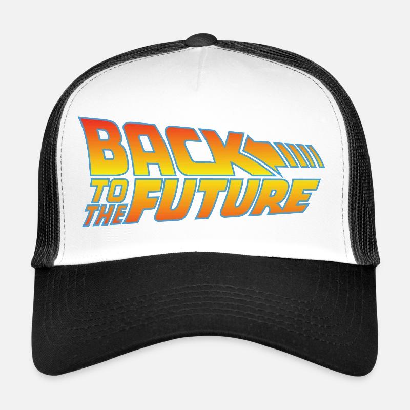 Retour Vers Le Futur Logo Casquette trucker 