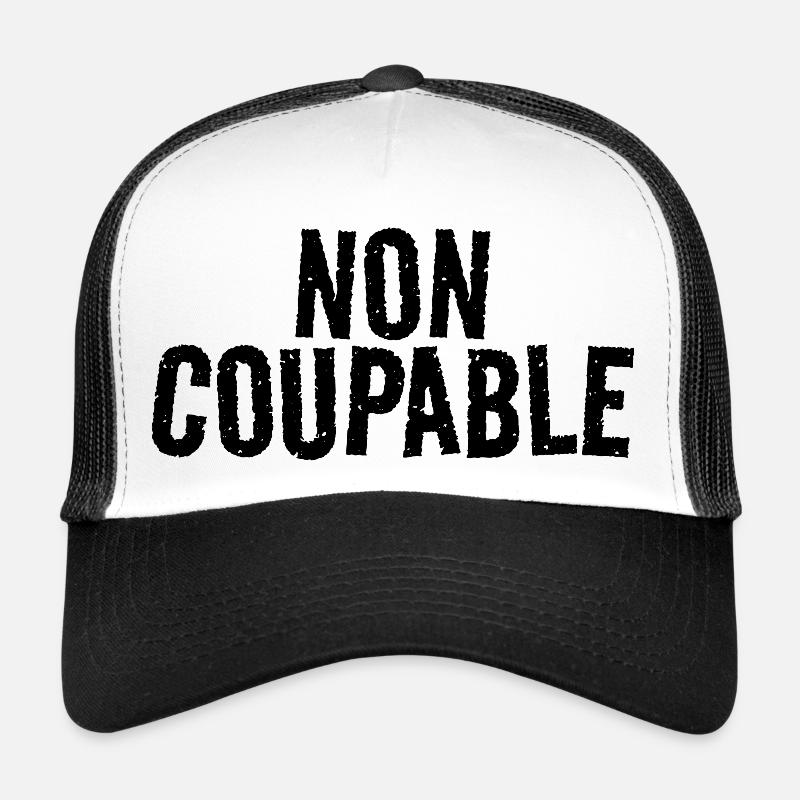 non coupable Casquette trucker 