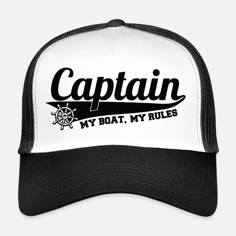 Ich bin der Kapitän und das ist mein Boot! Trucker Cap