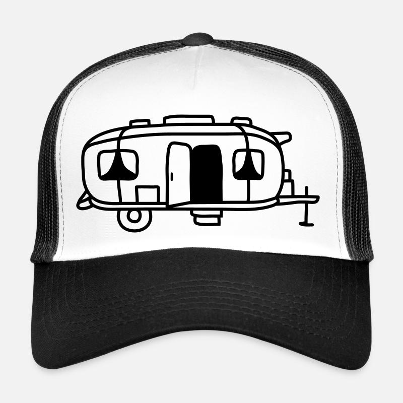 Comic Design Camping Cart Casquette trucker 