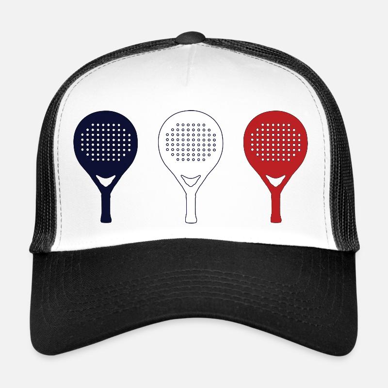 PADEL Blue White Red Trucker Cap