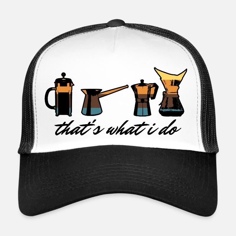 Café manuel Casquette trucker 