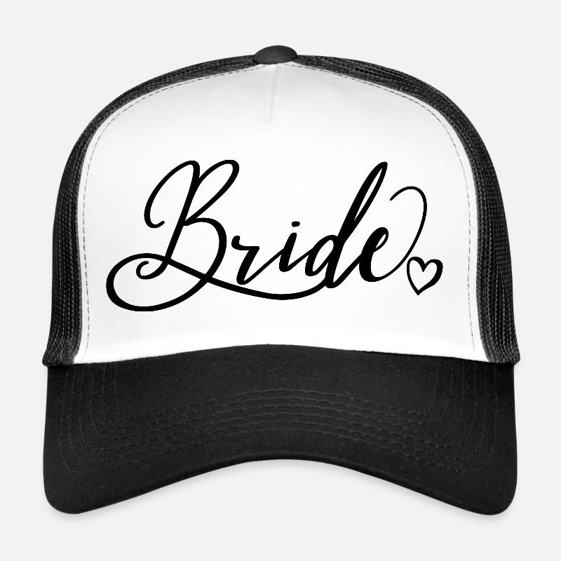 Bride Matching Couple Engagement Wedding Honeymoon Trucker Cap