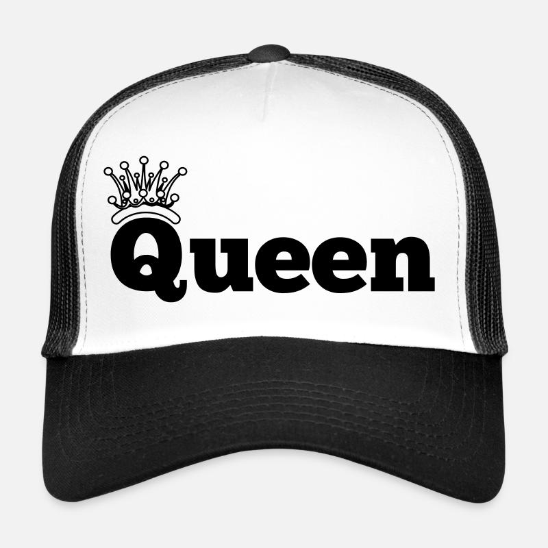 Reine avec couronne Casquette trucker 