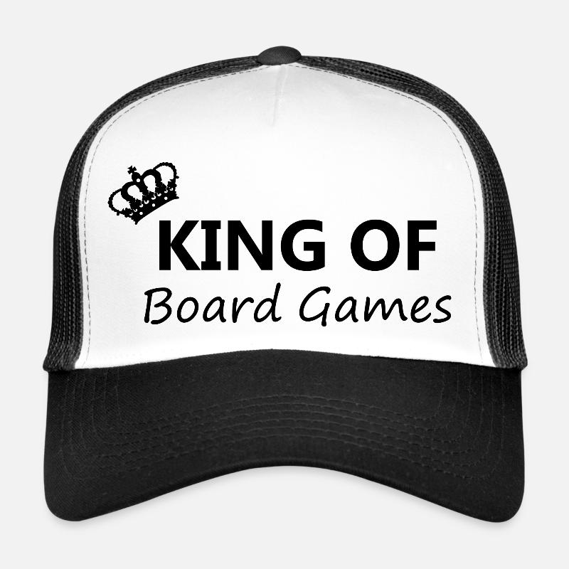 Jeu de société Chess Backgammon Game Night Casquette trucker 