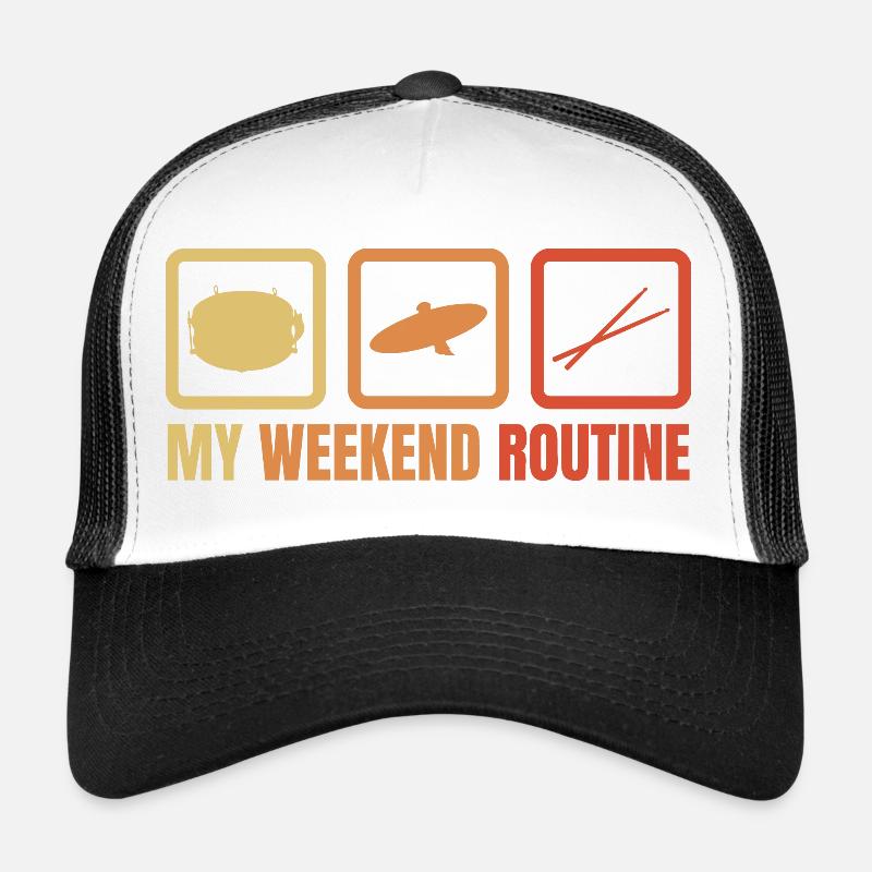 Ma routine du week-end Casquette trucker 