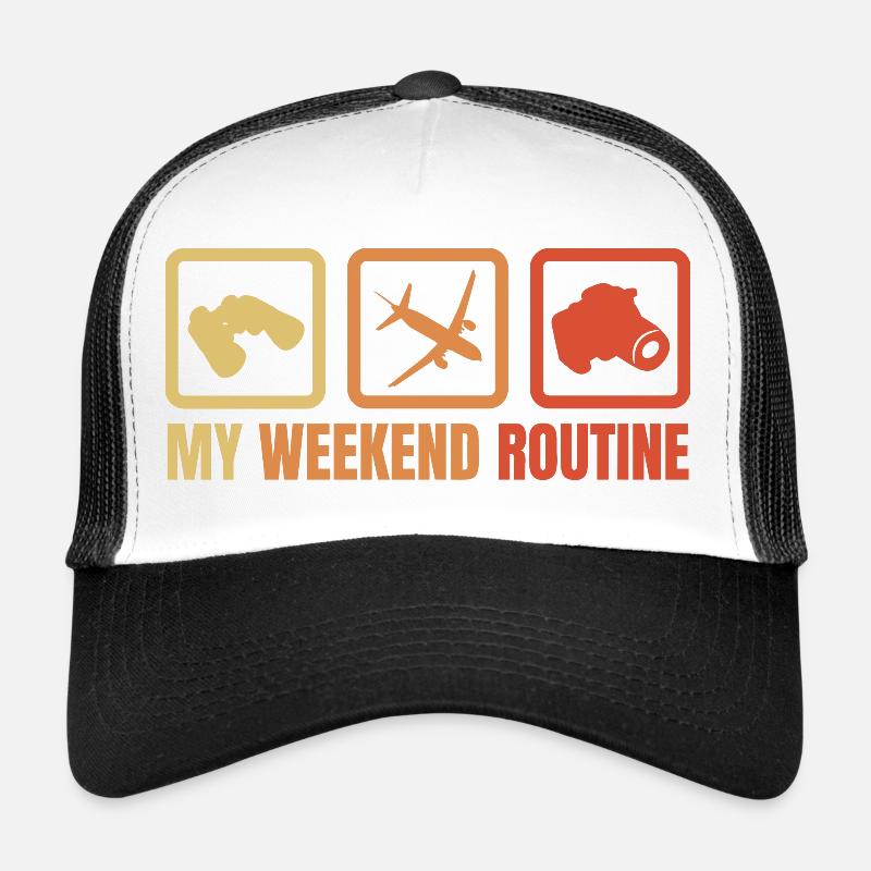 Ma routine du week-end Casquette trucker 