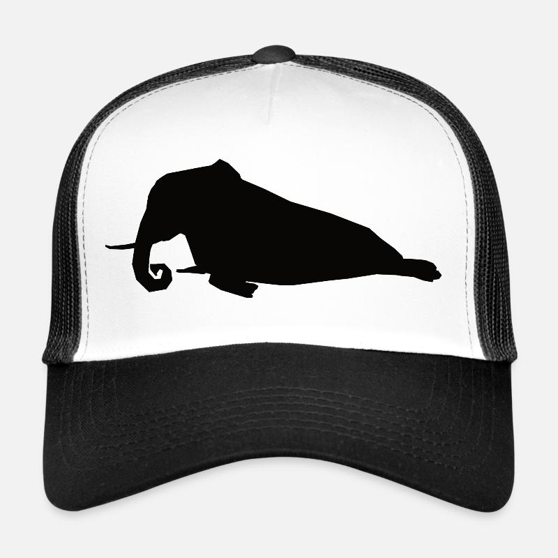 Proboscis - elephant seal and proboscis Trucker Cap