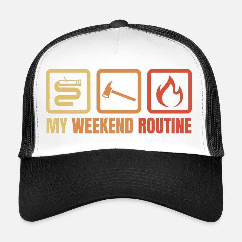Week-end des pompiers Casquette trucker 