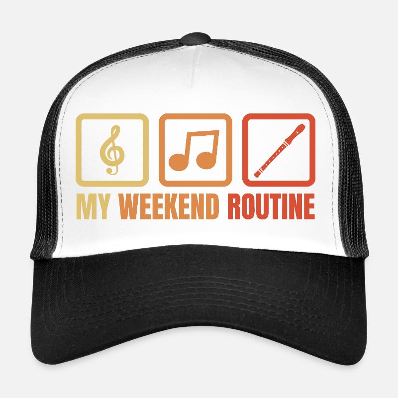 Programme du week-end des flûtistes Casquette trucker 