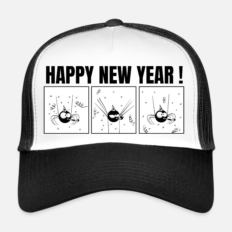 Beth l'araignée - La fête (version texte) Casquette trucker 