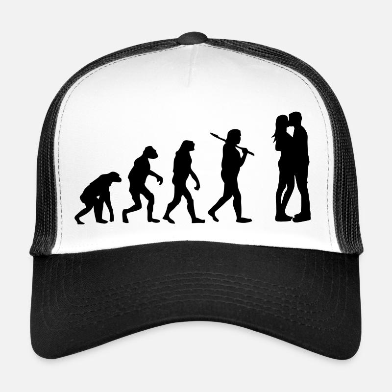 The Evolution of Love - Trucker Cap - white/black