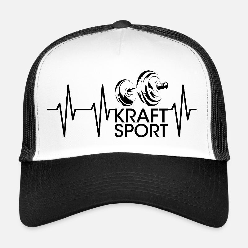 Pulse Gym Poids Musculation Icône de musculation Casquette trucker 