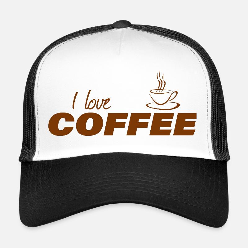 J’adore le café Casquette trucker 