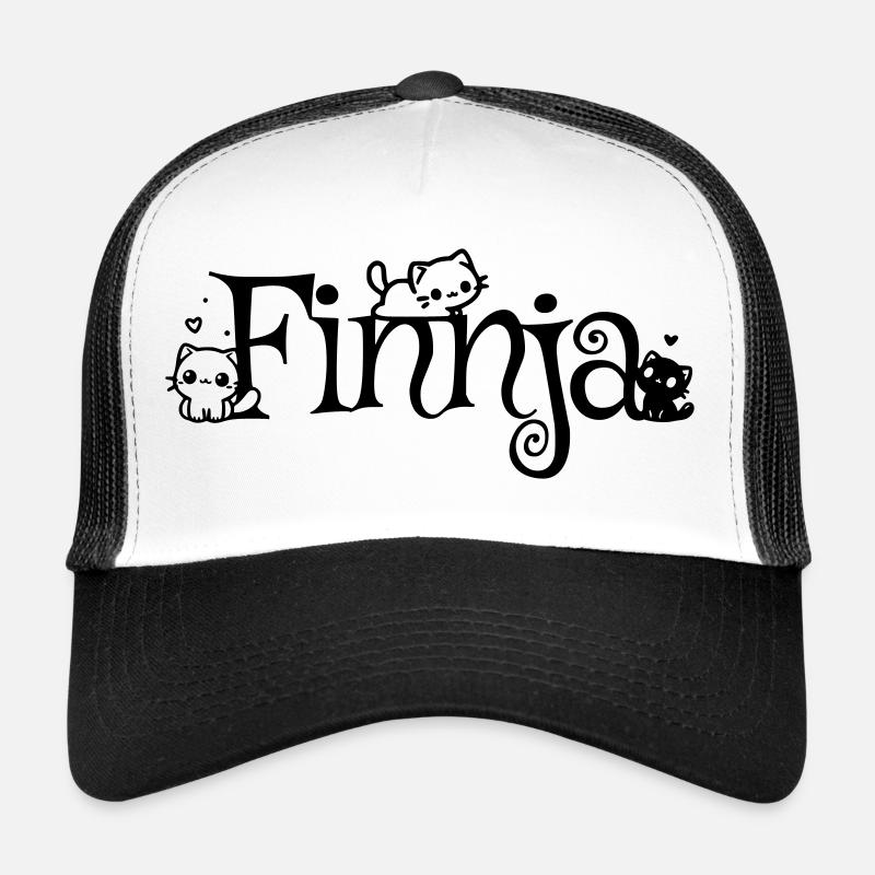 Finnja Name First Name Kitten Name Trucker Cap