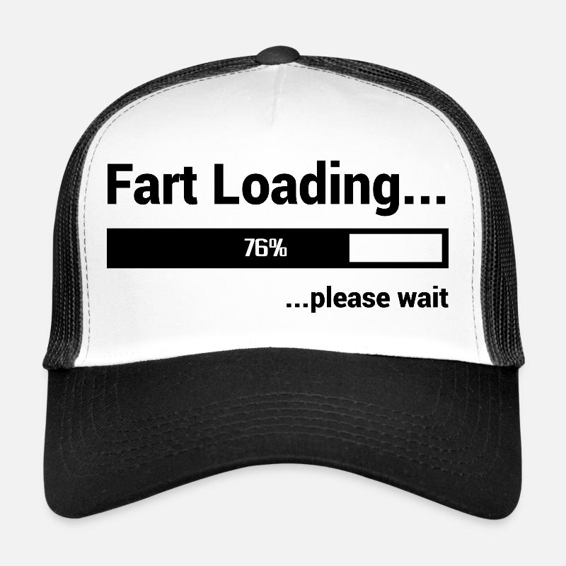 Conception abstraite géométrique au trait Casquette trucker 