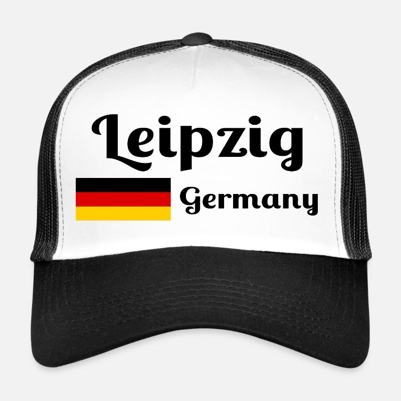 Leipzig, Allemagne- Imprimés élégants Casquette trucker 