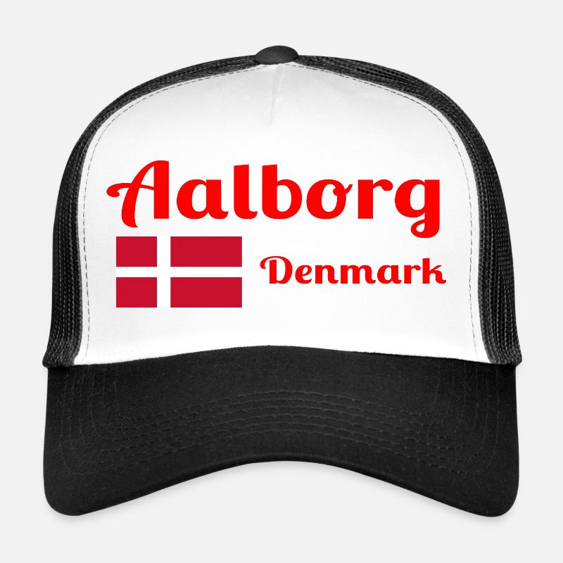 Aalborg, Danemark - Imprimés élégants Casquette trucker 