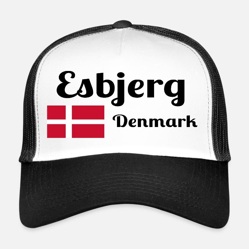 Esbjerg, Danemark - Imprimés élégants Casquette trucker 