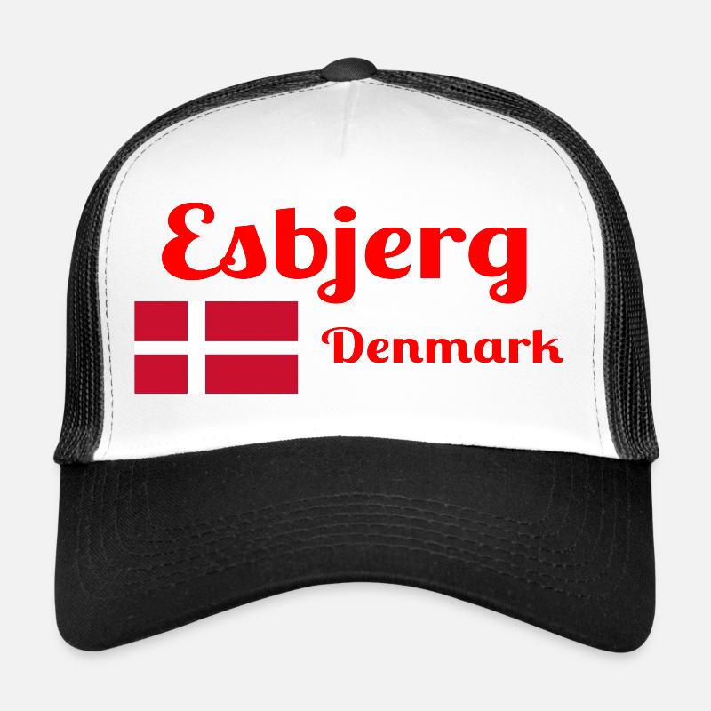 Esbjerg, Danemark - Imprimés élégants Casquette trucker 