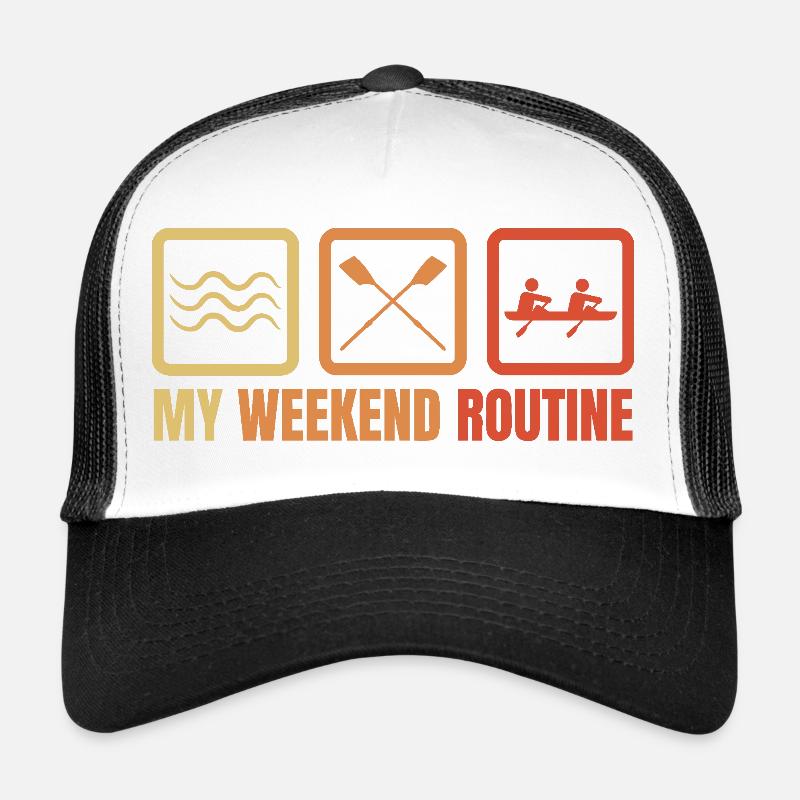 Ruderer Wochenendroutine Trucker Cap