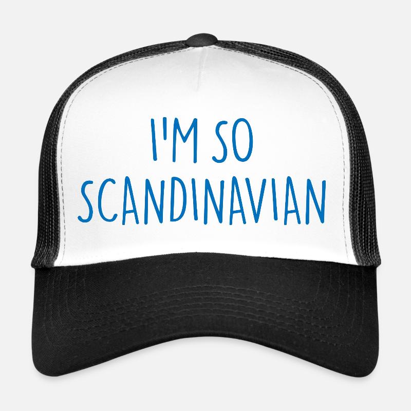 JE SUIS TELLEMENT SCANDINAVE Scandinavie Casquette trucker 