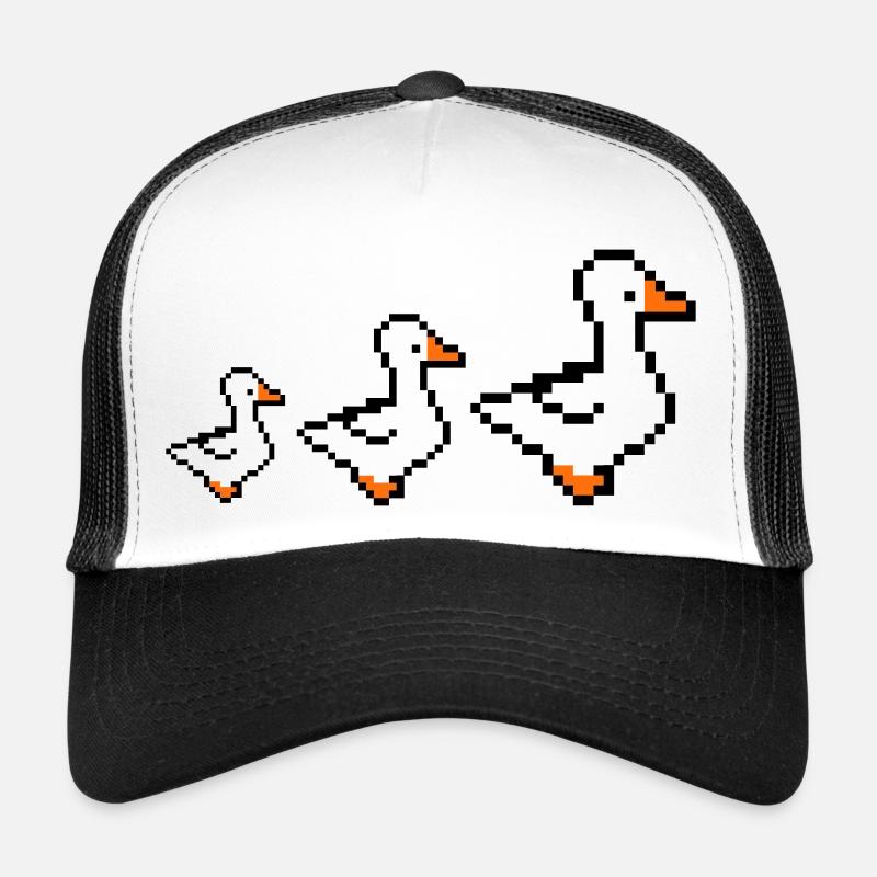Canards pixellisés Casquette trucker 