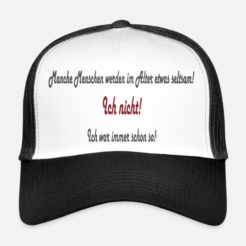 Menschen im Alter Trucker Cap