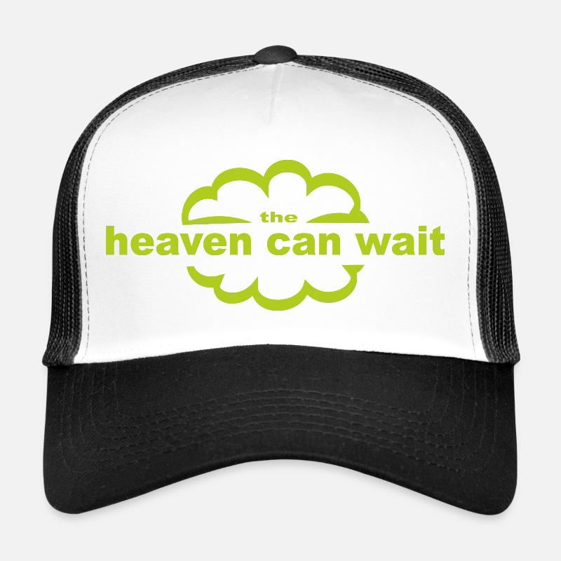 heaven_can_wait - Trucker Cap - white/black