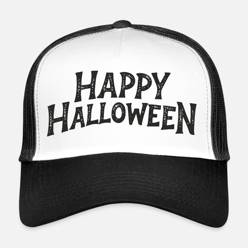 Halloween Joyeux Déchiré Casquette trucker 