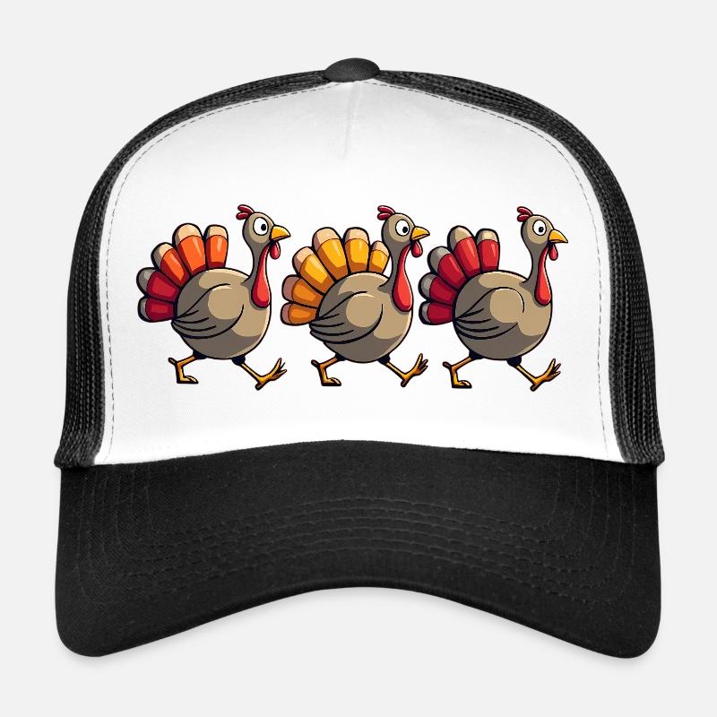 Bébé dinde de Thanksgiving Casquette trucker 