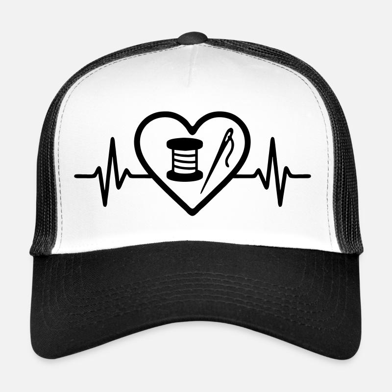 Heart + Sewing – Sewing Passion Trucker Cap