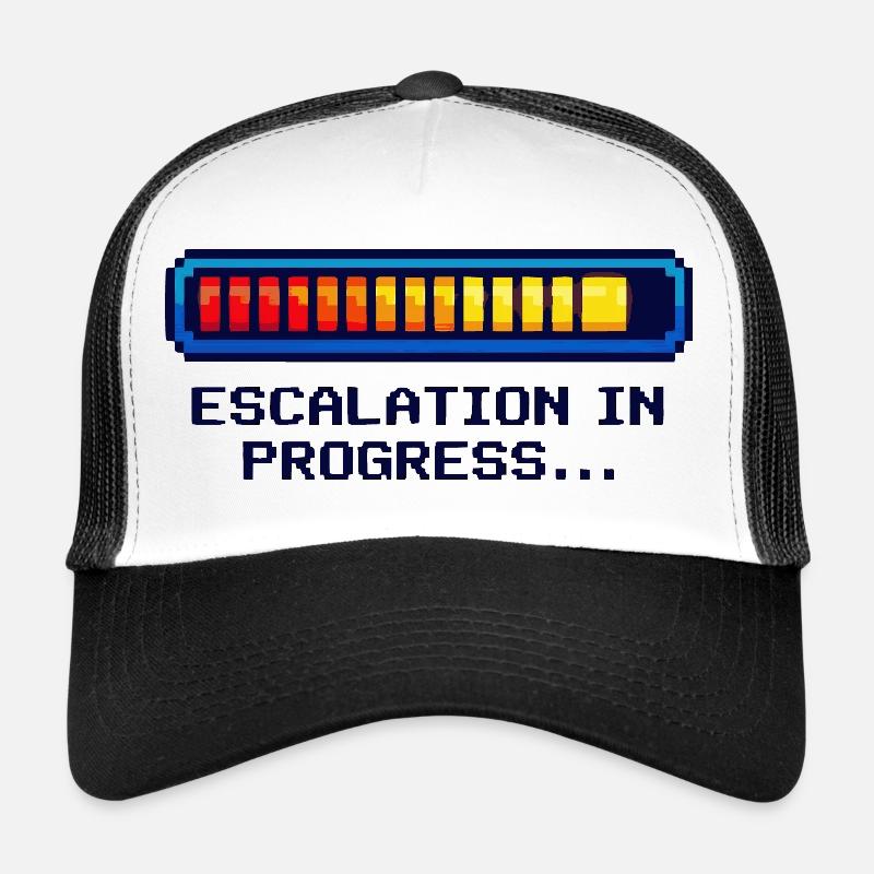 Escalation Mode Geek Shirt – Funny Nerd Design Trucker Cap