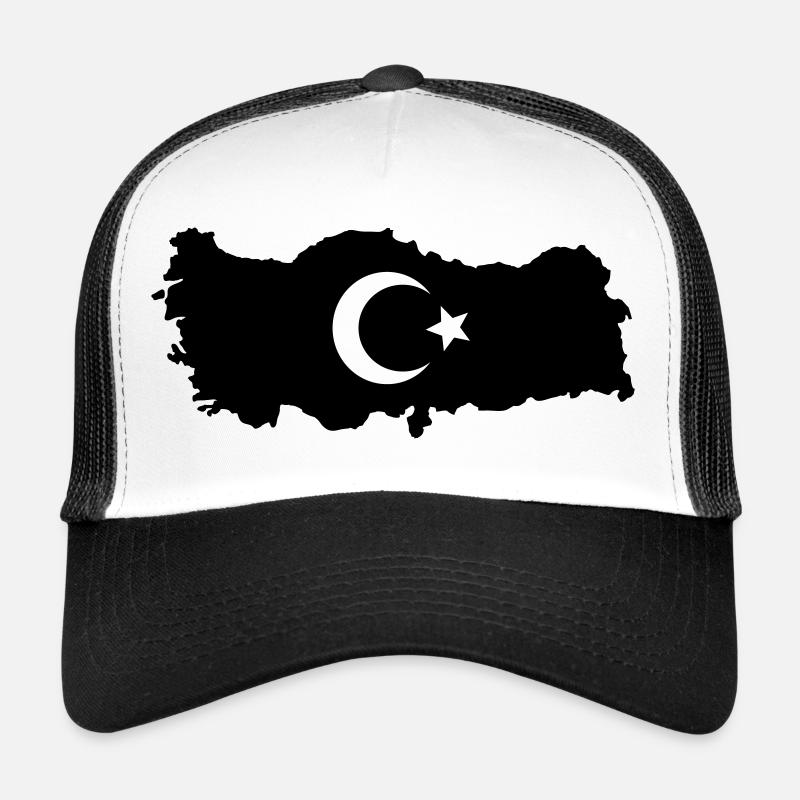 Turkey Outline Trucker Cap