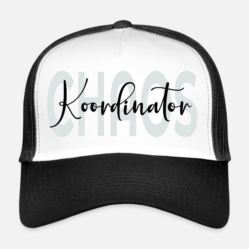Papa coordinateur du chaos Casquette trucker 