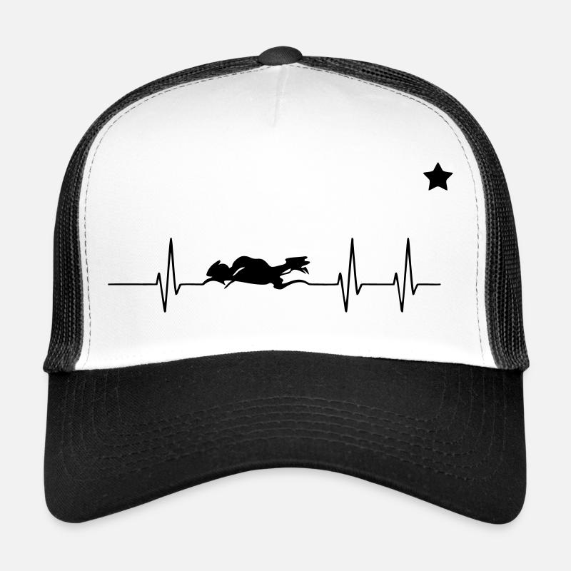 Cœur de vélo Devise Casquette trucker 