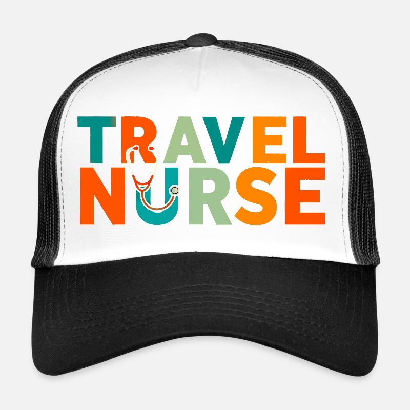 Reisekrankenschwester Logo Trucker Cap