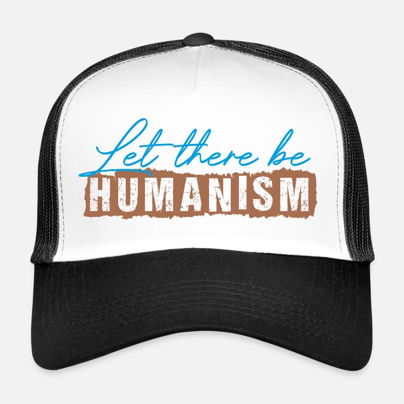 Let There Be Humanism - Trucker Cap - white/black