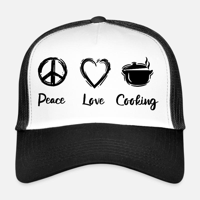 Ich liebe es zu kochen Trucker Cap