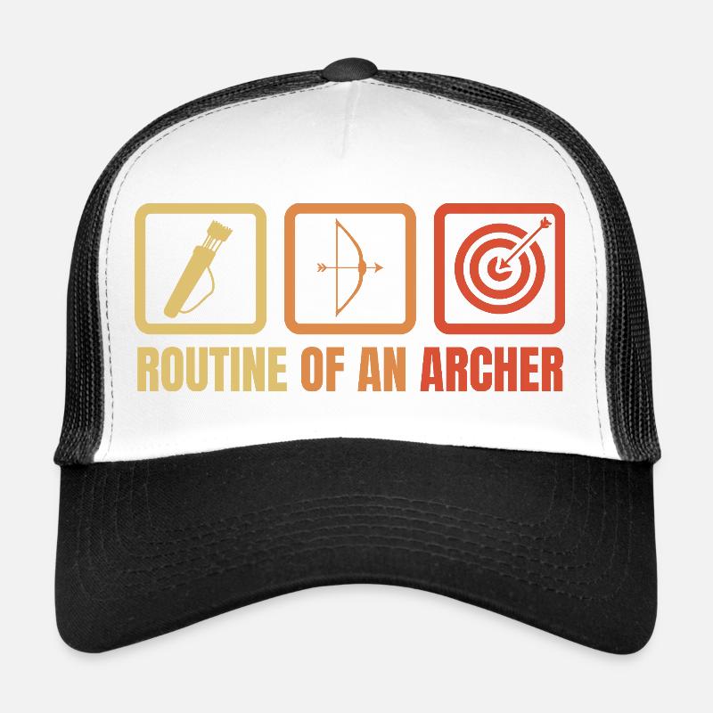 Routine de tir à l’arc Casquette trucker 
