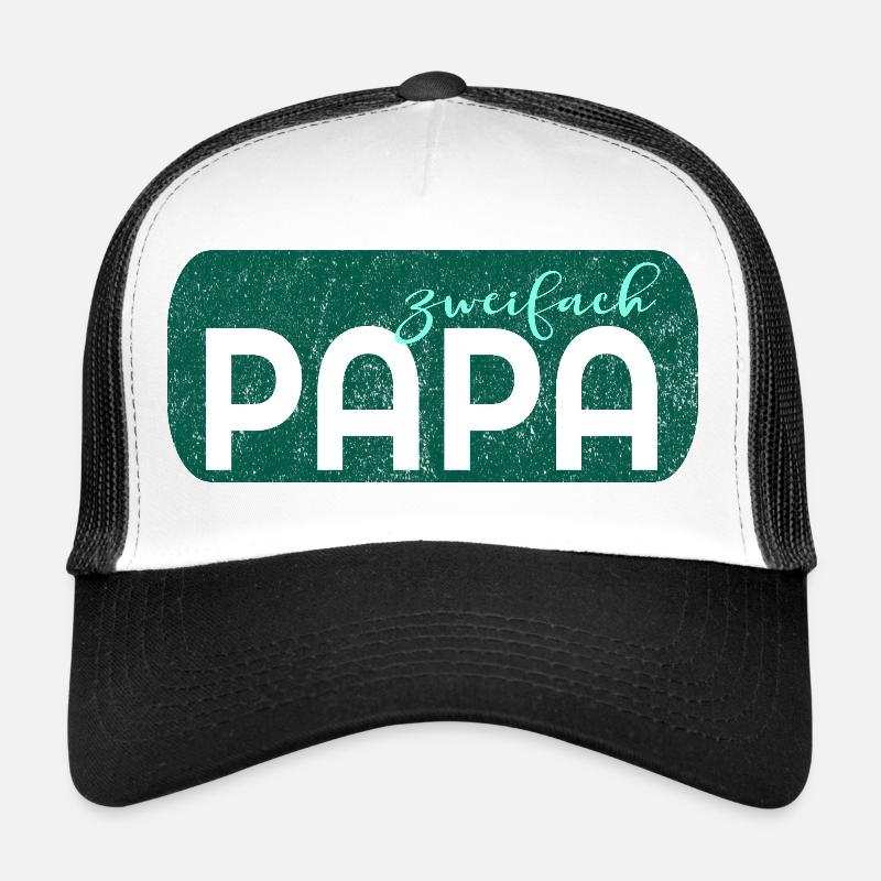 Zweifach Vater Papa Trucker Cap