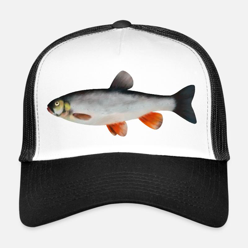 Dobel - Casquette trucker  - blanc/noir
