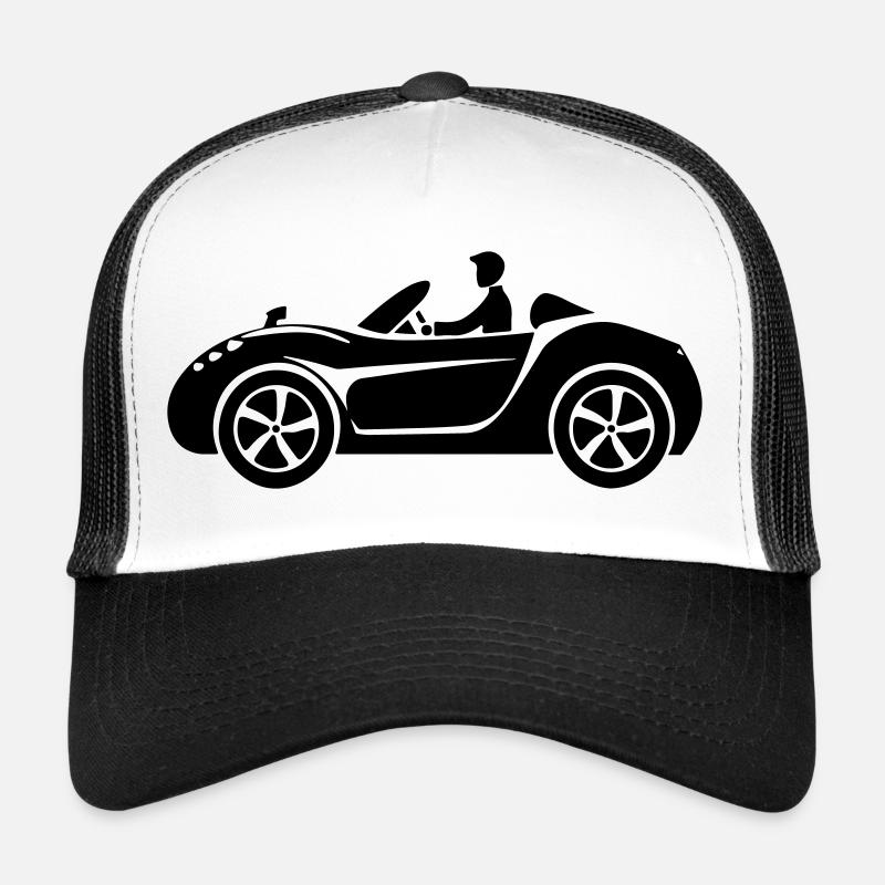 Convertible Car Trucker Cap