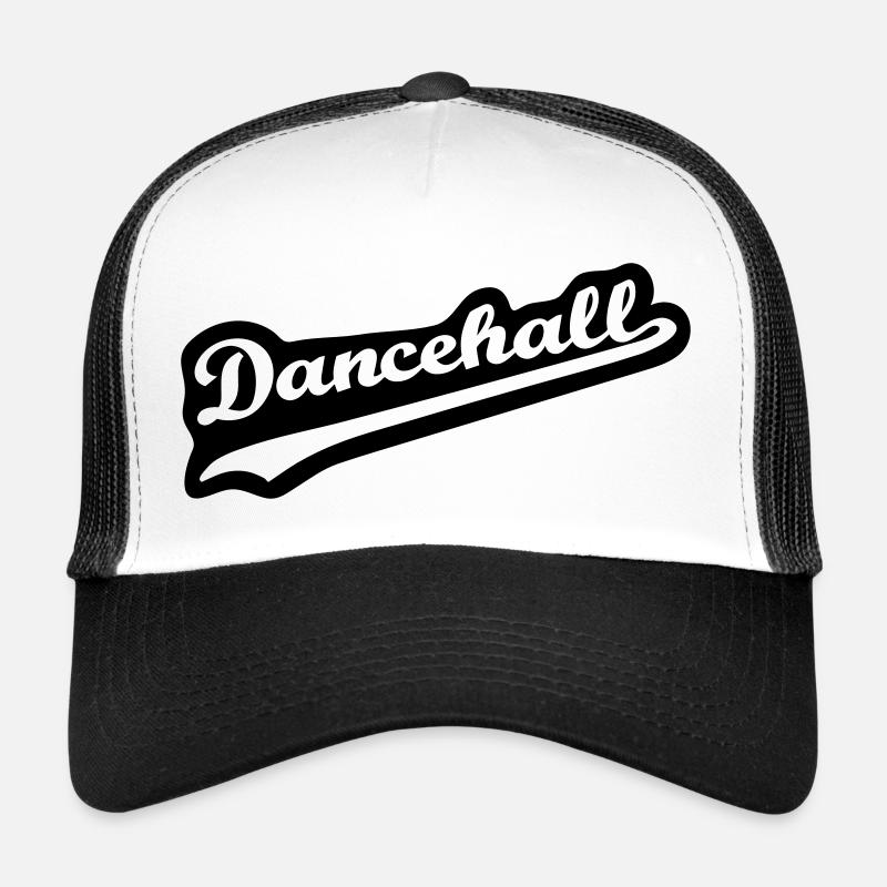 Dancehall - Trucker Cap - Weiß/Schwarz