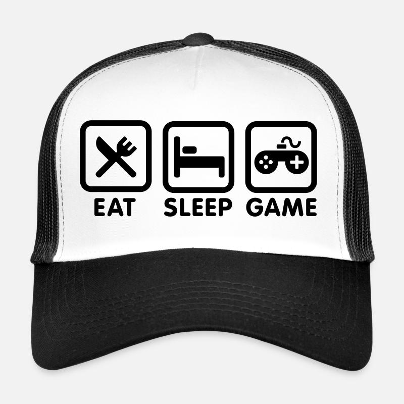 Eat sleep game Trucker Cap