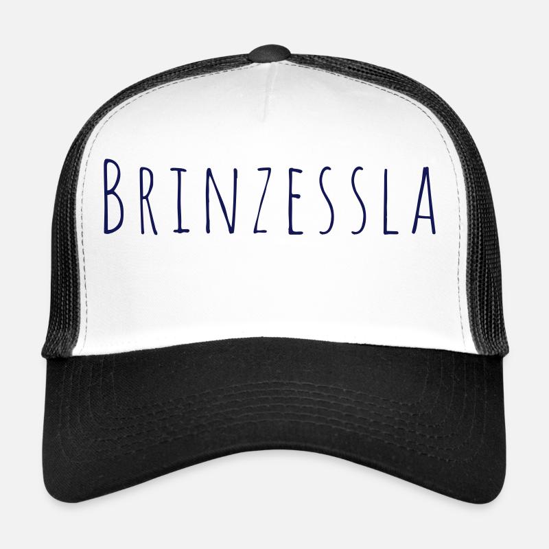 Brinzessla - amatica - Trucker Cap - Weiß/Schwarz