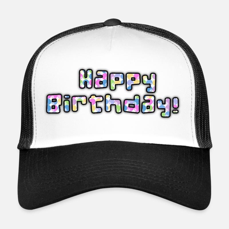 Joyeux anniversaire Casquette trucker 
