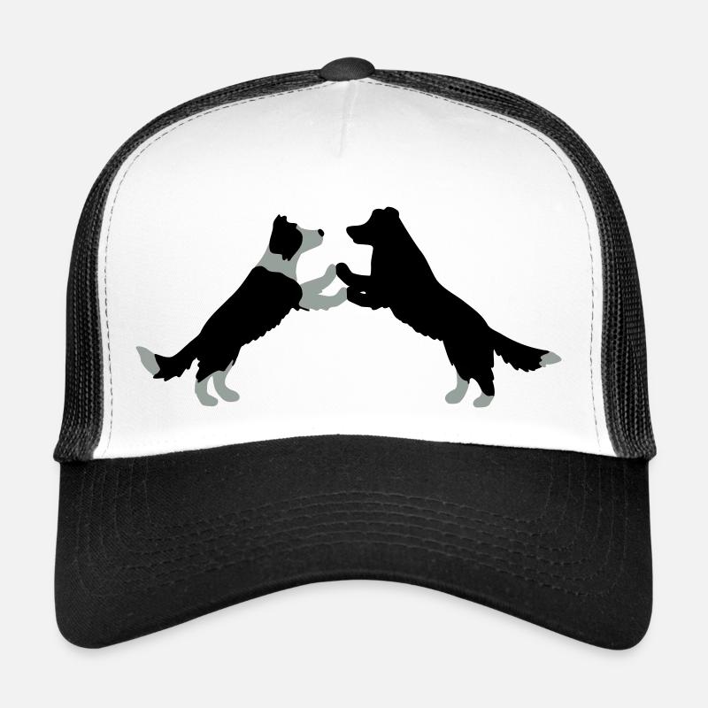 dog dancing Border Collies Casquette trucker 